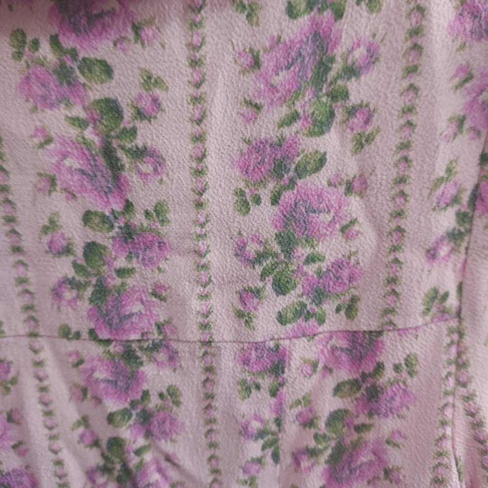 LoveShackFancy Pink Floral Mini Dress - Picture 12 of 13